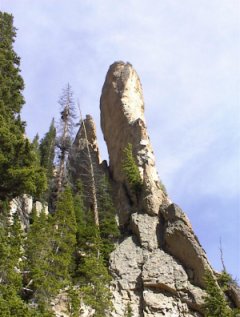 A Buttress on Mt. Crested Butte