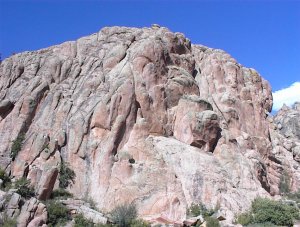 Buddhas Belly Rock front view